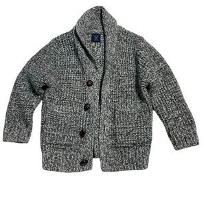 Grandpa Cardigan Charcoal gray Baby gap 2 years